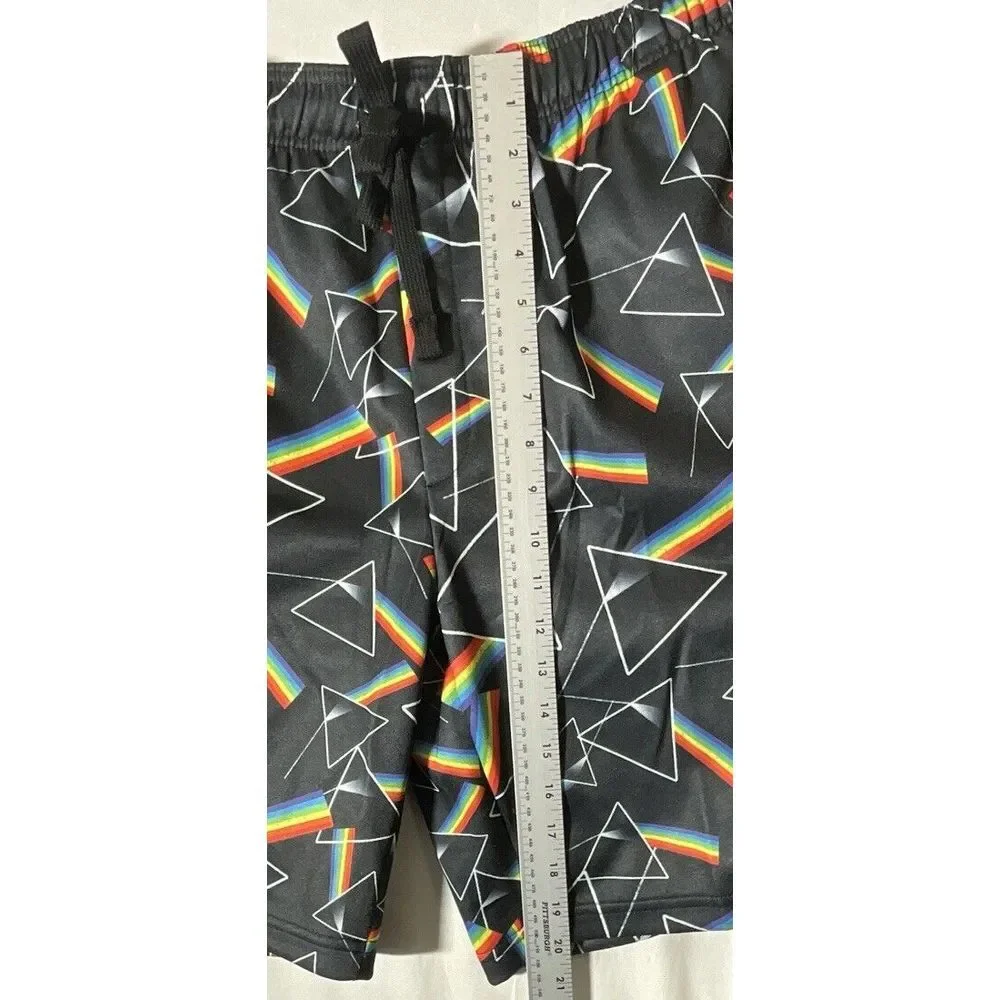 New Men's Pink Floyd‎ Sleep Shorts-size Large